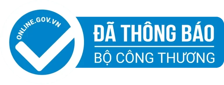 web đã thông báo bộ công thương